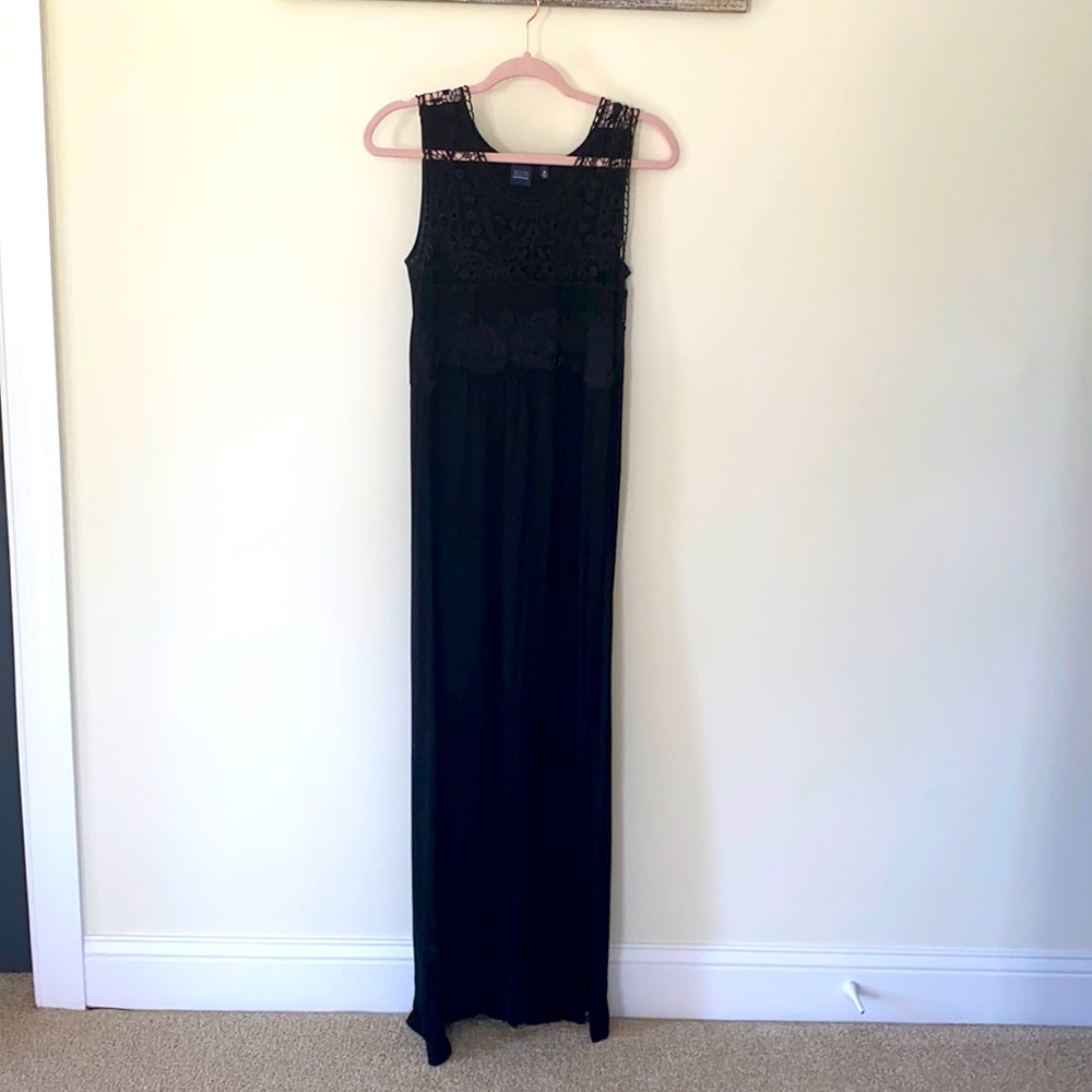 Black Maxi Tank Dress